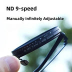 Adjustable Dimming Polarized Sunglasses - ND9 UV400 Outdoor Eyewear - TradixPro