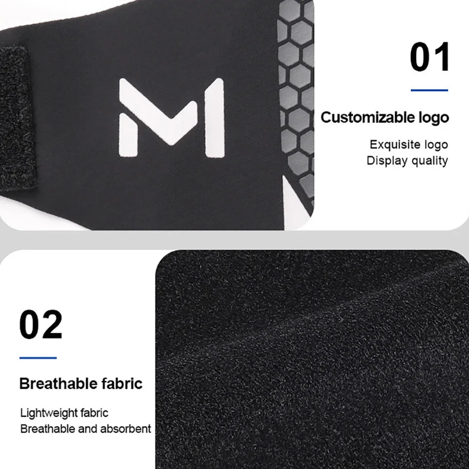 Ankle Brace with Y-Strap Compression Support - Breathable Sport Wrap - TradixPro