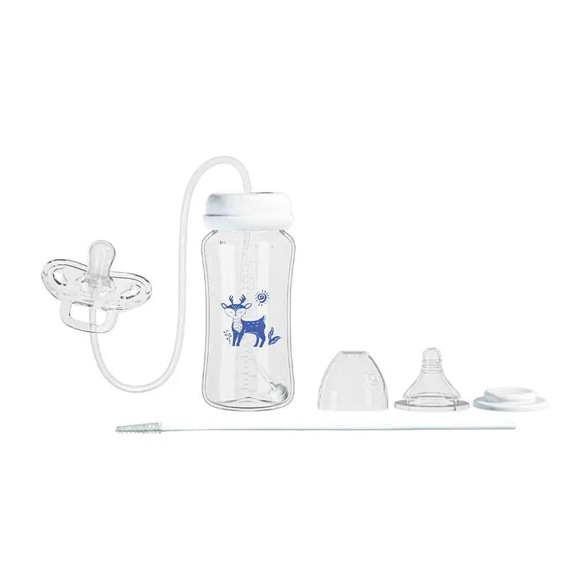 Anti-Colic Baby Bottle 300ml Gravity Ball Hands-Free - BPA-Free - TradixPro