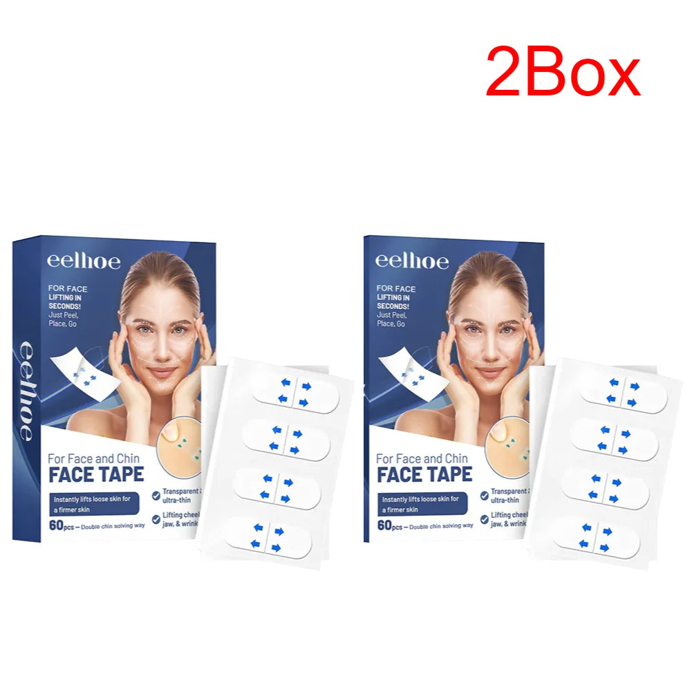 Anti-Wrinkle Face Lifting Stickers - Invisible Tightening Patches - TradixPro