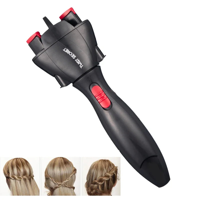 Automatic Cordless Electric Hair Braider (Fast & Easy DIY Professional Styling) - TradixPro