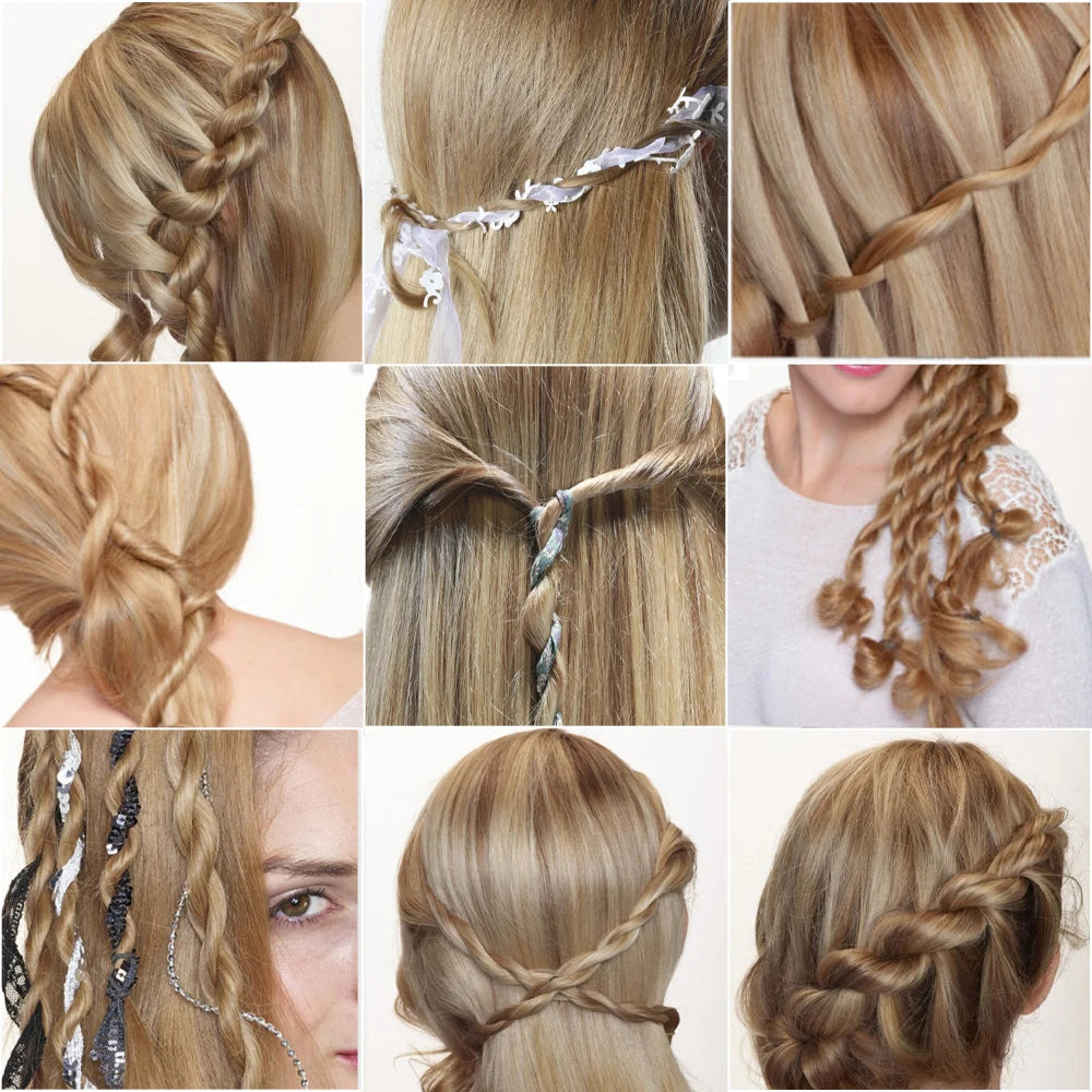 Automatic Cordless Electric Hair Braider - Fast & Easy DIY Professional Styling - TradixPro