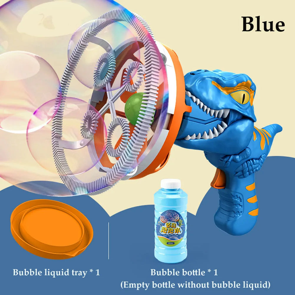 Automatic Dinosaur Bubble Gun (High-Output & Safe Outdoor Fun for Kids) - TradixPro