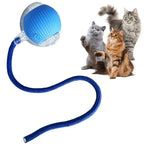 Automatic Interactive Smart Ball Cat Toy (Instinct Stimulation & Hands-Free Fun) - TradixPro