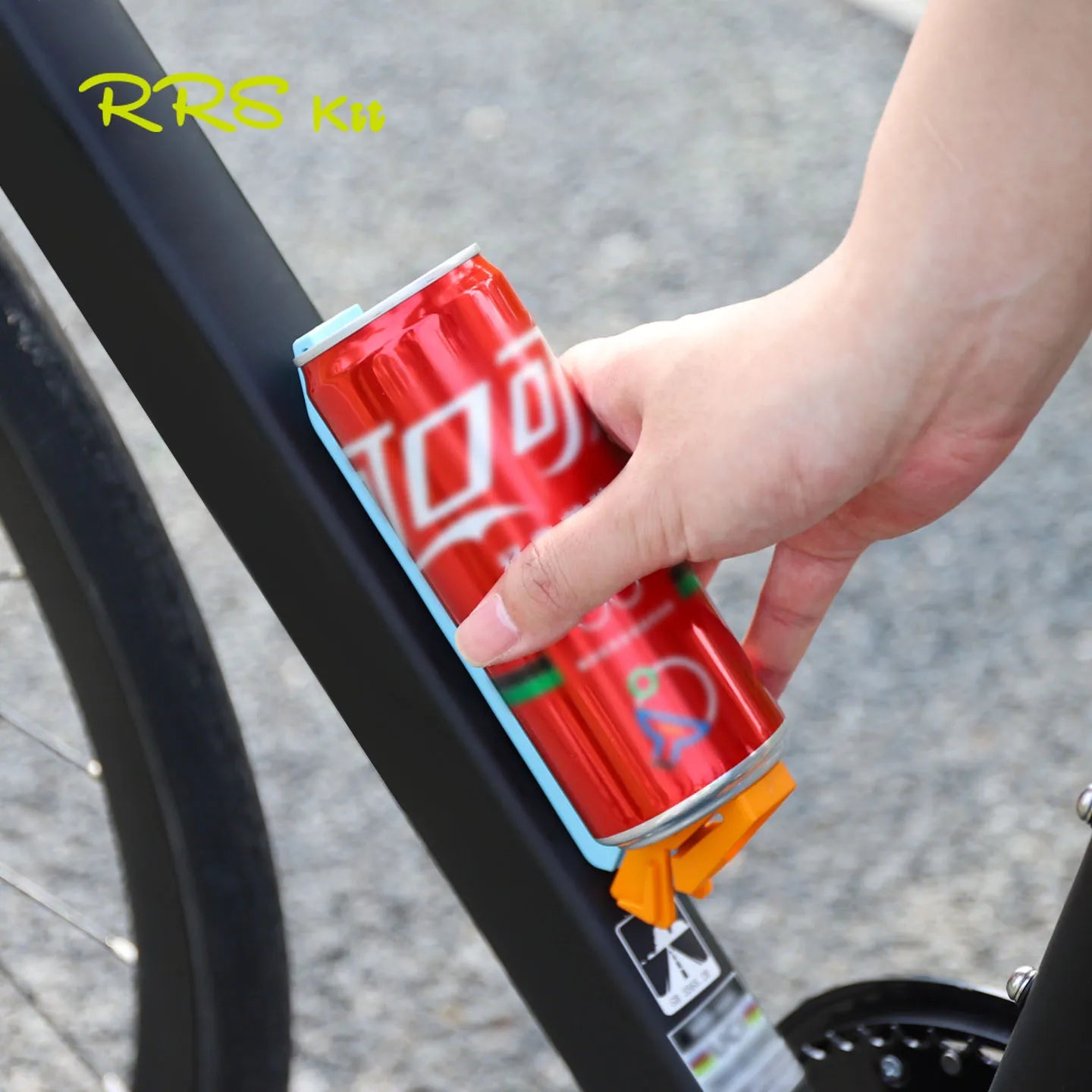 Bike Drink Can Holder - Universal Bicycle Beverage Bottle Cage Mount - TradixPro