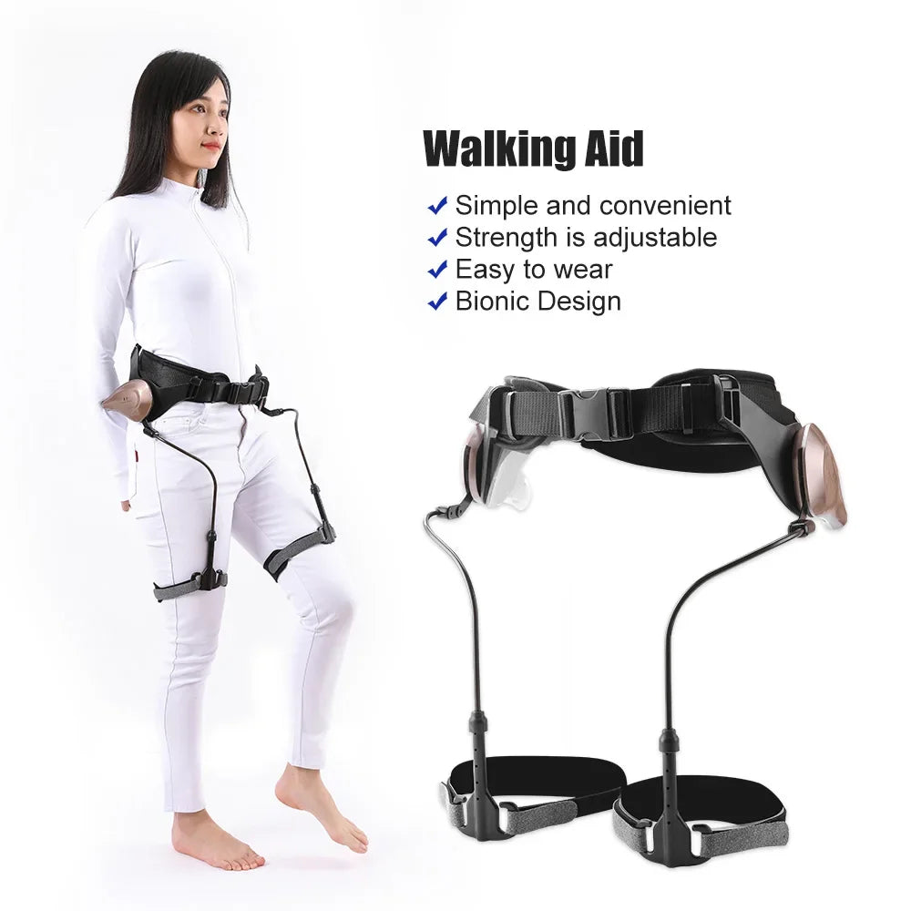 Bionic Leg Support Device - Adjustable Mechanical Booster for Active Use - TradixPro