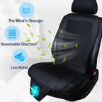 Car Seat Cooling Cover - Breathable Mesh Cushion Pad for Summer Comfort - TradixPro