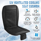 Car Seat Cooling Cover - Breathable Mesh Cushion Pad for Summer Comfort - TradixPro