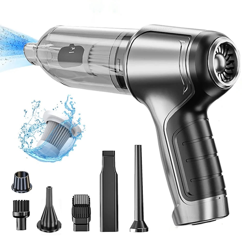 Car Vacuum Cleaner & Blower 2-in-1 Wireless 95000PA Handheld - TradixPro