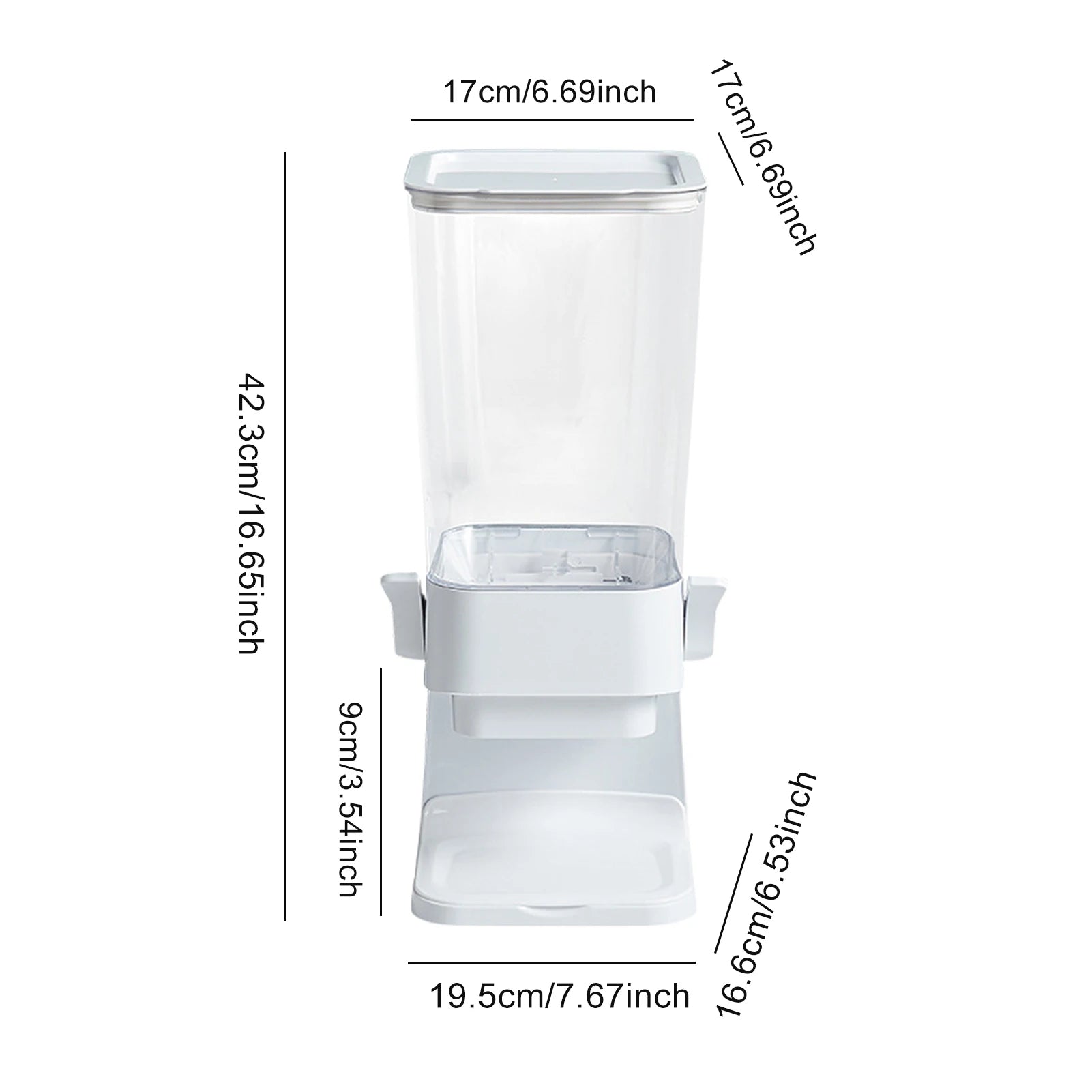 Cereal Dispenser Storage Container - TradixPro