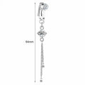 Clip-On Belly Button Piercing CZ Crystal - No-Pain Fake Navel Ring 10 Styles - TradixPro