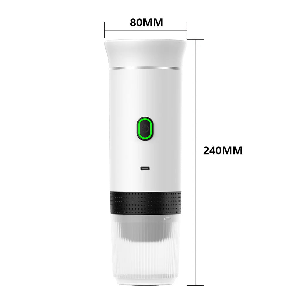 CoffeePeak Ultra-Fast Portable Coffee Maker | 2-in-1 Espresso & Fresh Brew - TradixPro