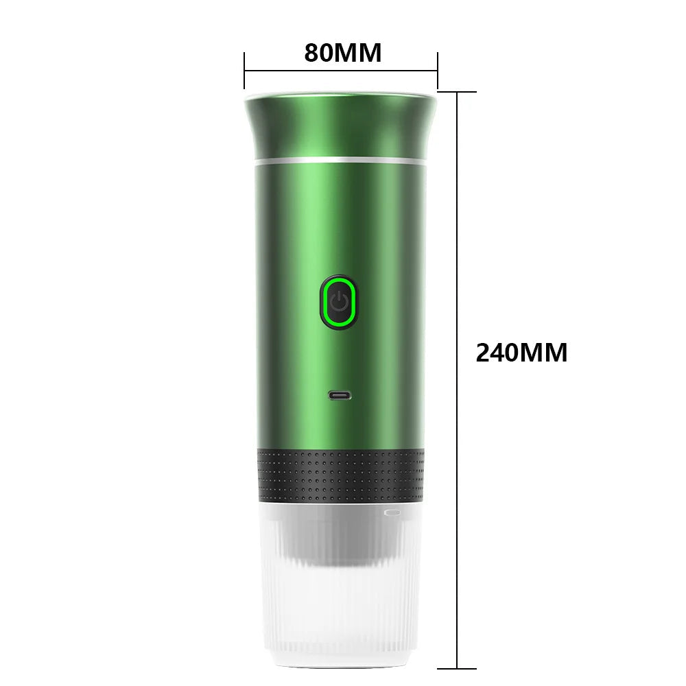 CoffeePeak Ultra-Fast Portable Coffee Maker | 2-in-1 Espresso & Fresh Brew - TradixPro