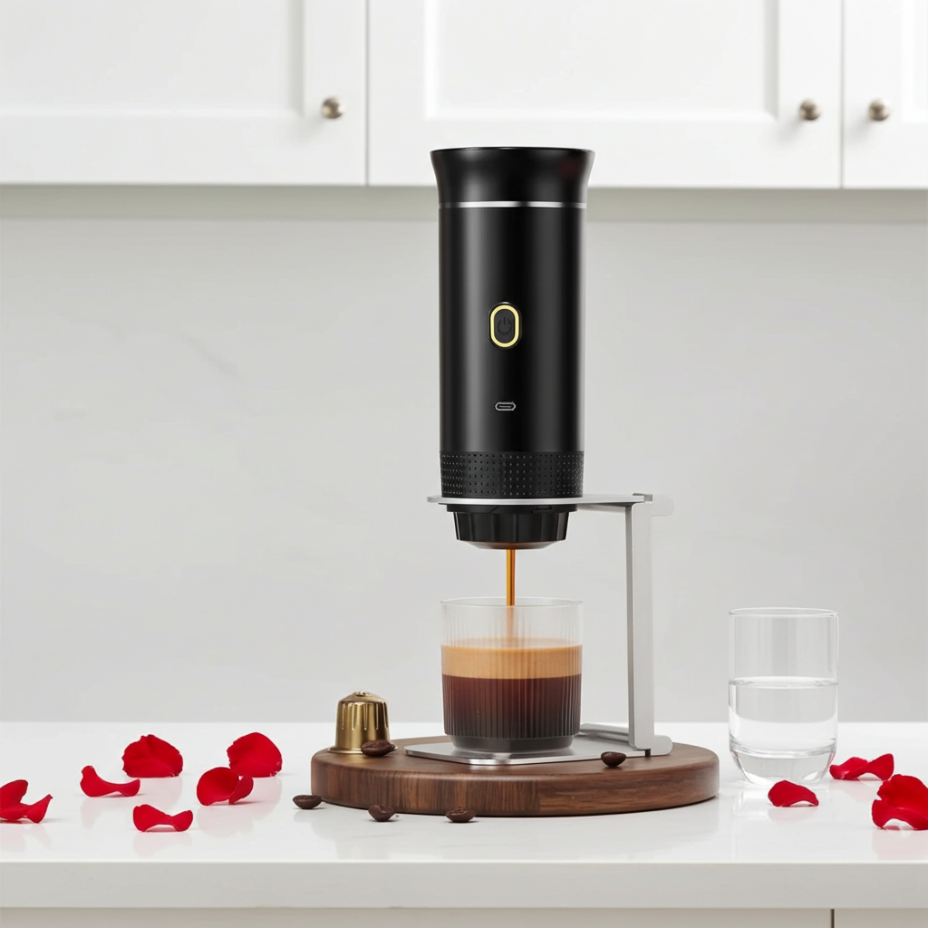 CoffeePeak Ultra-Fast Portable Coffee Maker | 2-in-1 Espresso & Fresh Brew - TradixPro