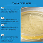 Cooking Oil Solidifier Powder - Fast Grease Hardener for Easy Disposal - TradixPro