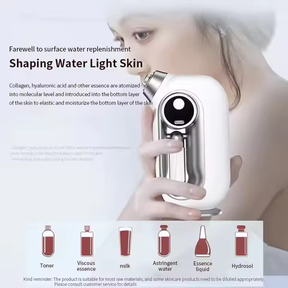 Cordless Facial Mist Airbrush Sprayer - Portable Nano Hydration Device - TradixPro