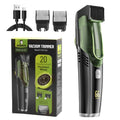 Cordless Vacuum Beard Trimmer - 20 Length Settings with Hair Capture - TradixPro