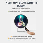 Customizable Video Crystal Sphere - Personalized 3D Photo Engraved Ball Gift - TradixPro