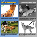 Dog Harness and Automatic Retractable Leash Kit - TradixPro