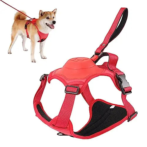 Dog Harness and Automatic Retractable Leash Kit - TradixPro