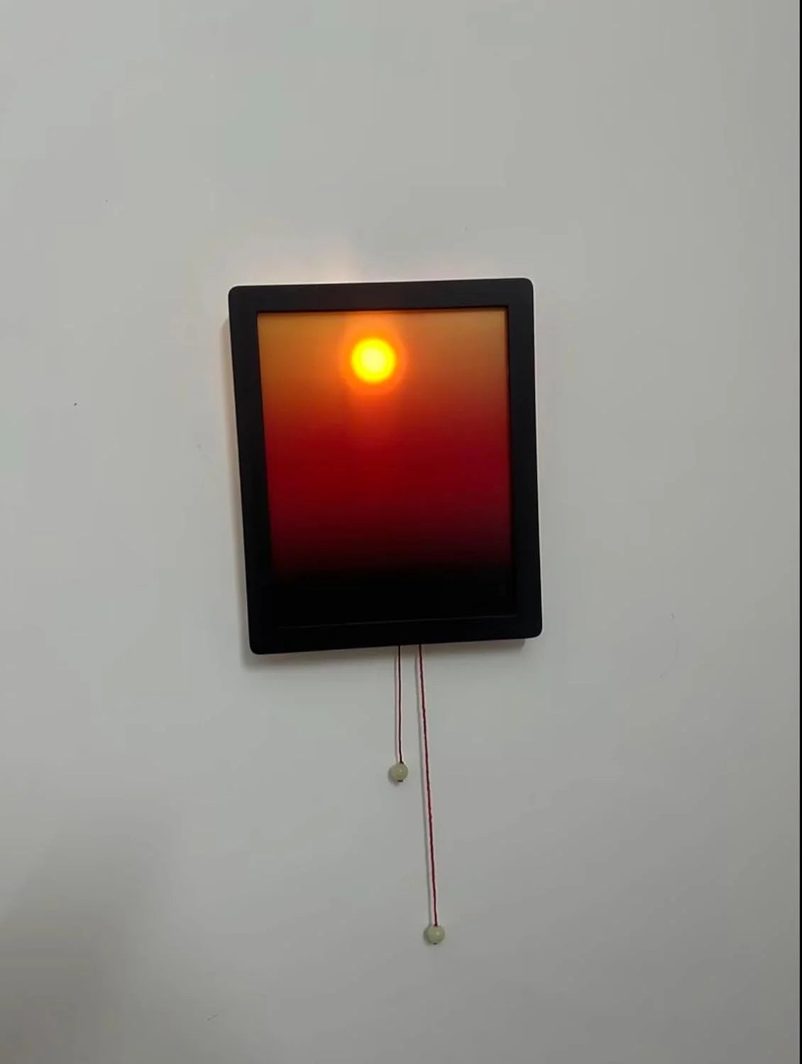 Dynamic LED Sunrise Effect Wall Lamp (Kinetic Ambiance & Artistic Mood Lighting) - TradixPro