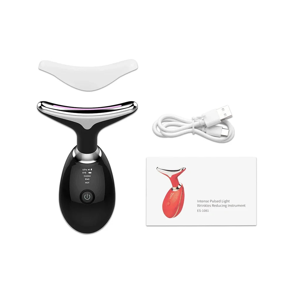 EMS Facial Lifting Device - Neck & Face Beauty Toning Tool - TradixPro