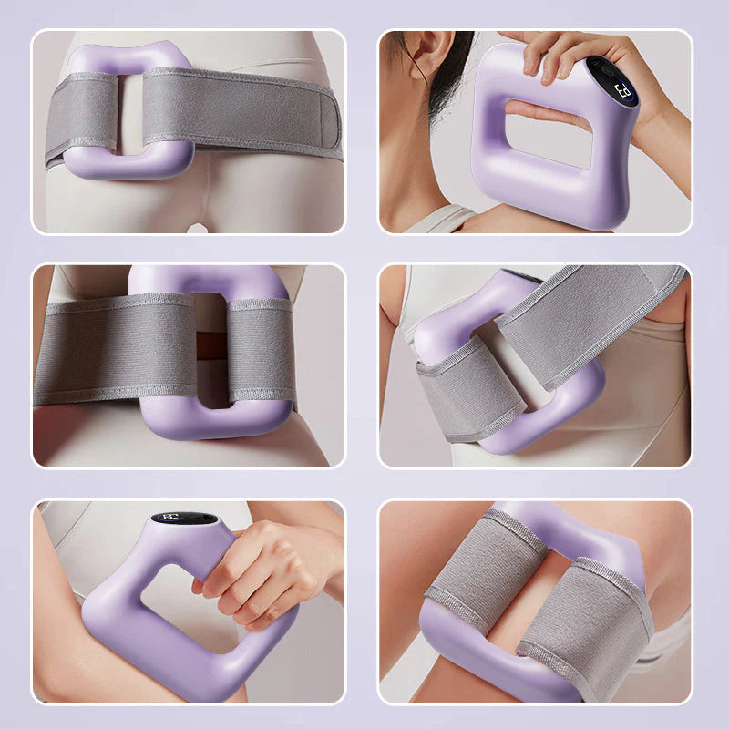 Electric Body Fascia Ring Massager - Hands-Free 360° Deep Muscle Relief - TradixPro