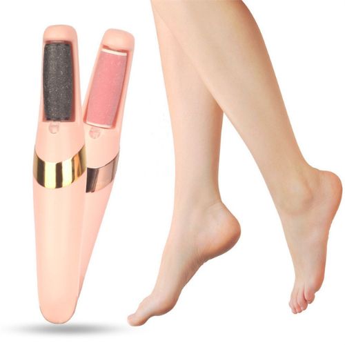 Electric Foot File - Rechargeable Callus Remover for Smooth Heels - TradixPro