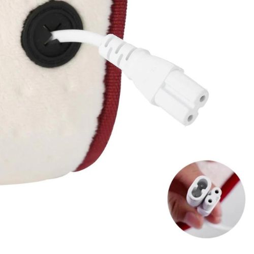 Electric Foot Warmer - Heated Plush Slipper Massager for Cozy Winter Feet - TradixPro