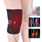 Electric Heated Knee Wrap - Rechargeable Warming Compression Support - TradixPro