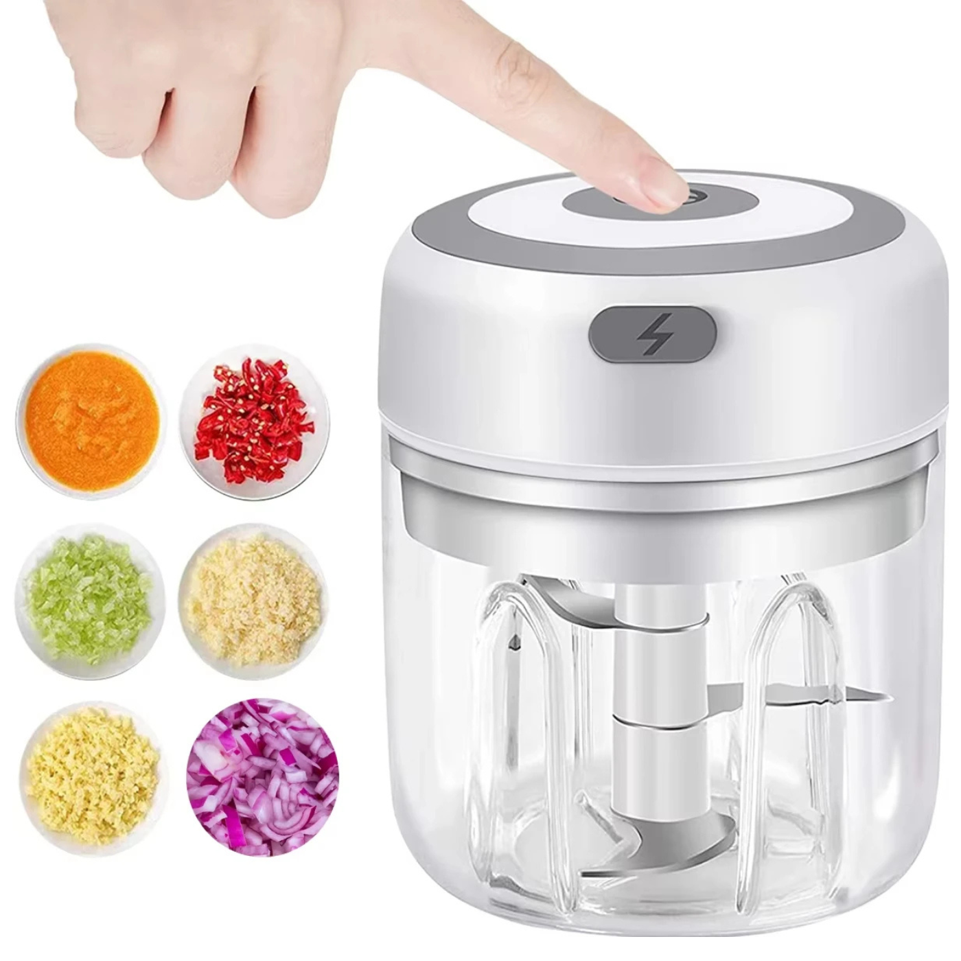 Electric Kitchen Food Chopper - TradixPro