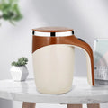 Electric Self-Stirring Mug - Rechargeable Magnetic Mixing Cup - TradixPro