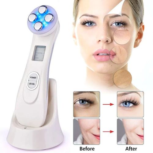 Electric Skin Rejuvenation Device - RF EMS LED Light Therapy - TradixPro
