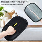 Electrostatic Pet Hair Remover Glove - Reusable Fur Cleaning Tool - TradixPro
