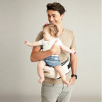 Ergonomic Baby Hip Seat Carrier - Forward-Facing Waist Seat | Reduces Back Pain - TradixPro