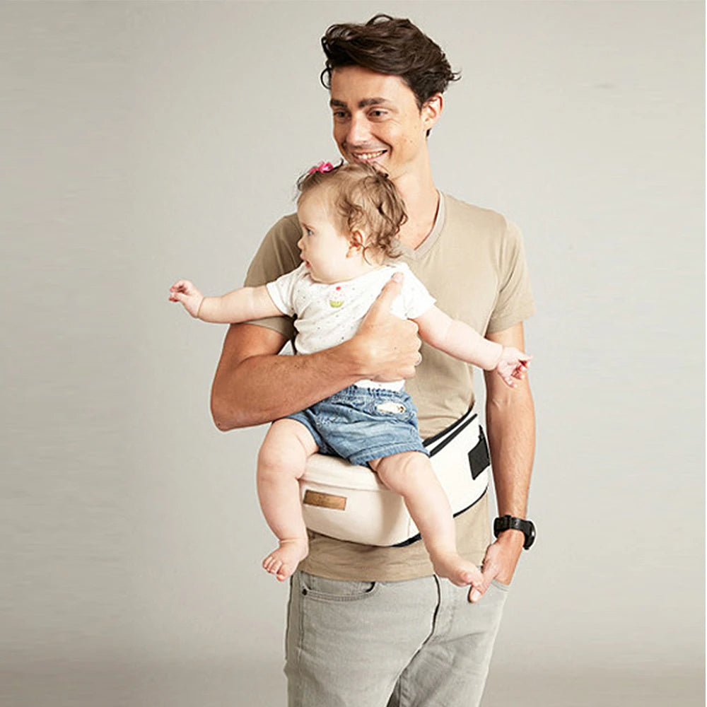 Ergonomic Baby Hip Seat Carrier - Forward-Facing Waist Seat | Reduces Back Pain - TradixPro