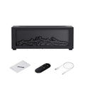 Fireplace Humidifier with Essential Oil Diffuser - 7 LED Colors & Remote - TradixPro
