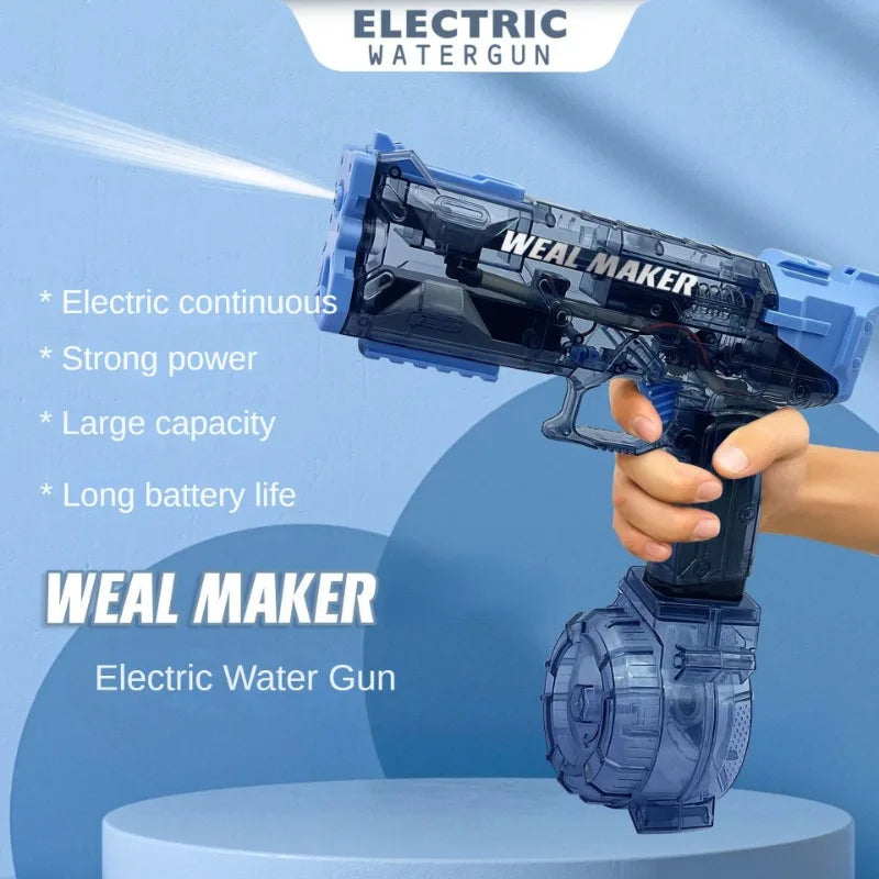 Firing Electric Water Gun - Automatic Blaster Toy for Outdoor Summer Fun - TradixPro