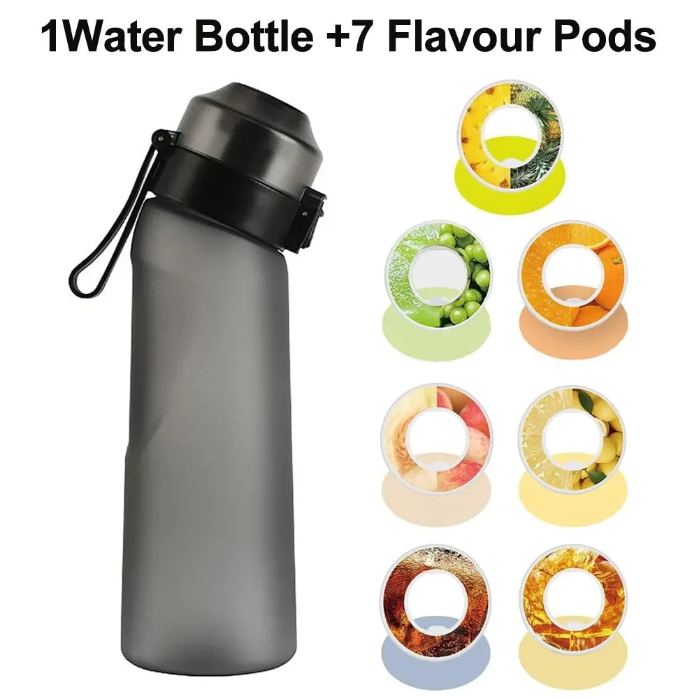 Flavored Water Bottle 650ml - Fruit Infuser Hydration Bottle BPA-Free - TradixPro