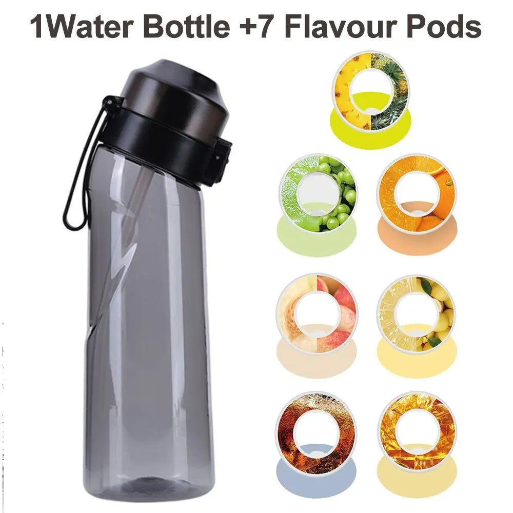 Flavored Water Bottle 650ml - Fruit Infuser Hydration Bottle BPA-Free - TradixPro