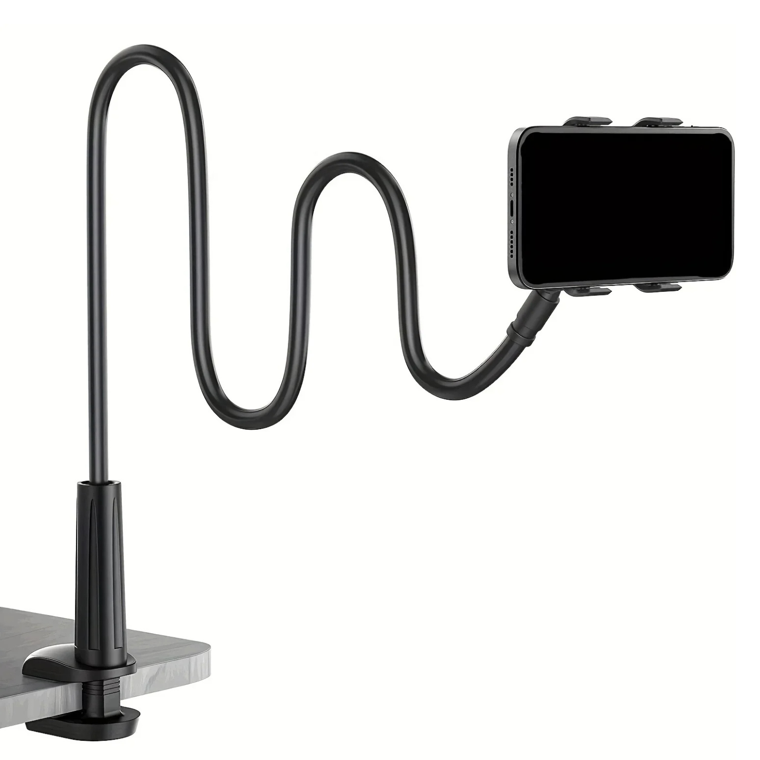 Flexible Gooseneck Phone Clip Holder 138cm - Universal Hands-Free Stand - TradixPro