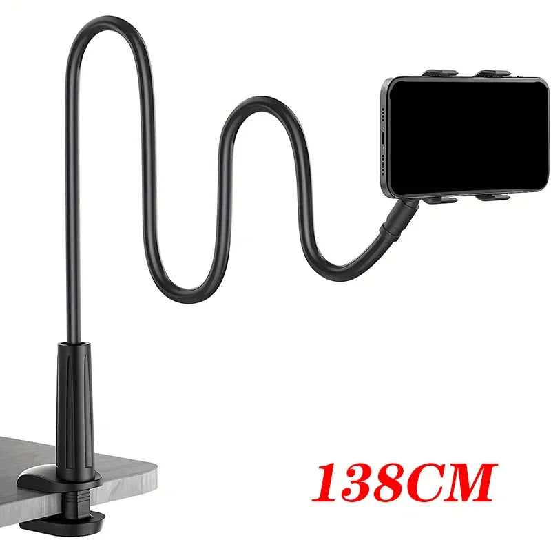 Flexible Gooseneck Phone Clip Holder 138cm - Universal Hands-Free Stand - TradixPro