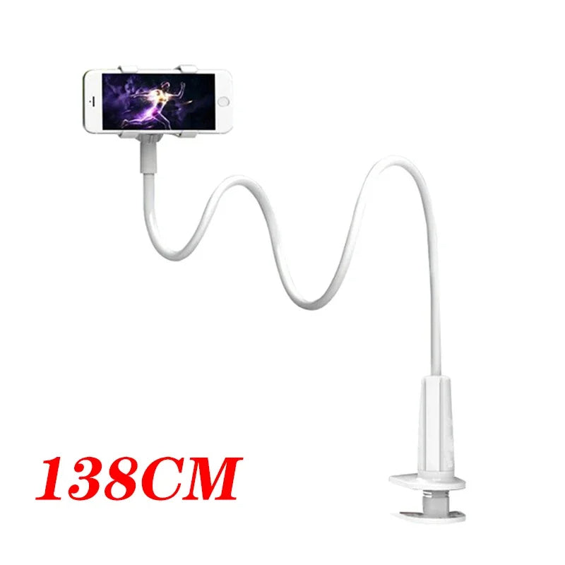 Flexible Gooseneck Phone Clip Holder 138cm - Universal Hands-Free Stand - TradixPro