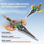 Flying Sword Drone - LED Light Up Hovering Boomerang Toy for Kids & Adults - TradixPro