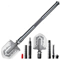 Foldable Tactical Survival Shovel - Multi-Tool Kit & Heavy-Duty Camping Gear - TradixPro