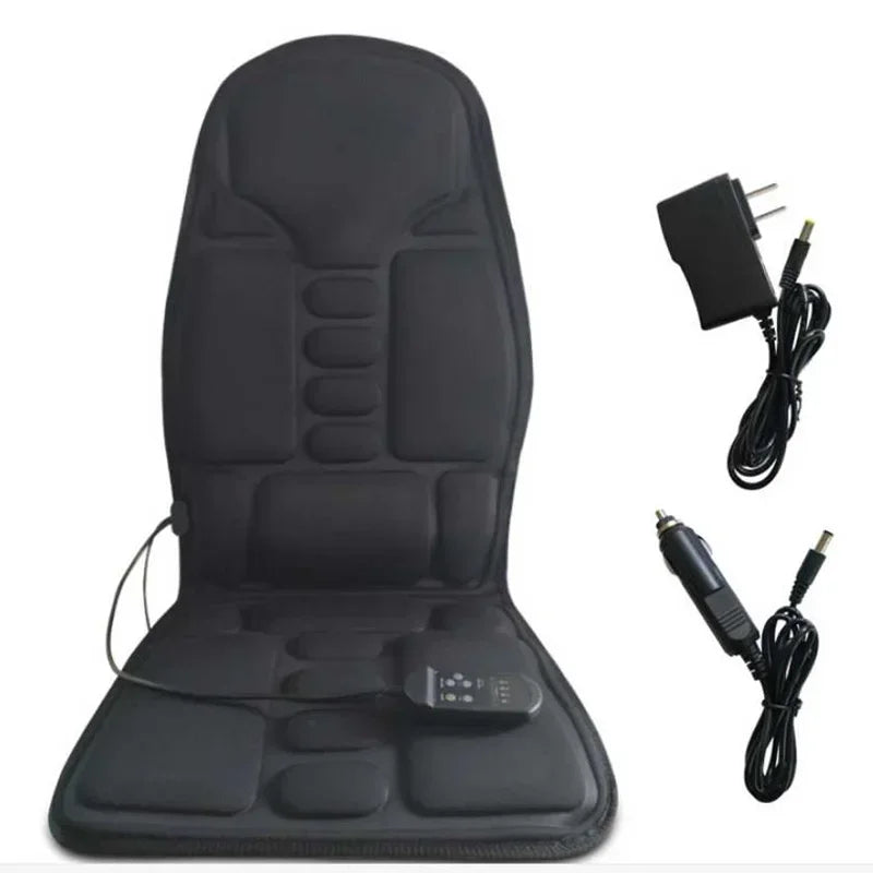 Full-Body Heated Massage Cushion with 7 Motors - Car, Home & Office - TradixPro