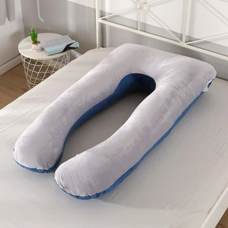 Giant 130x70cm Full Body Comfort Pillow - Side Sleeper Support Cushion - TradixPro