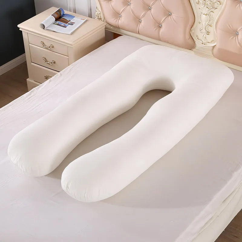 Giant 130x70cm Full Body Comfort Pillow - Side Sleeper Support Cushion - TradixPro