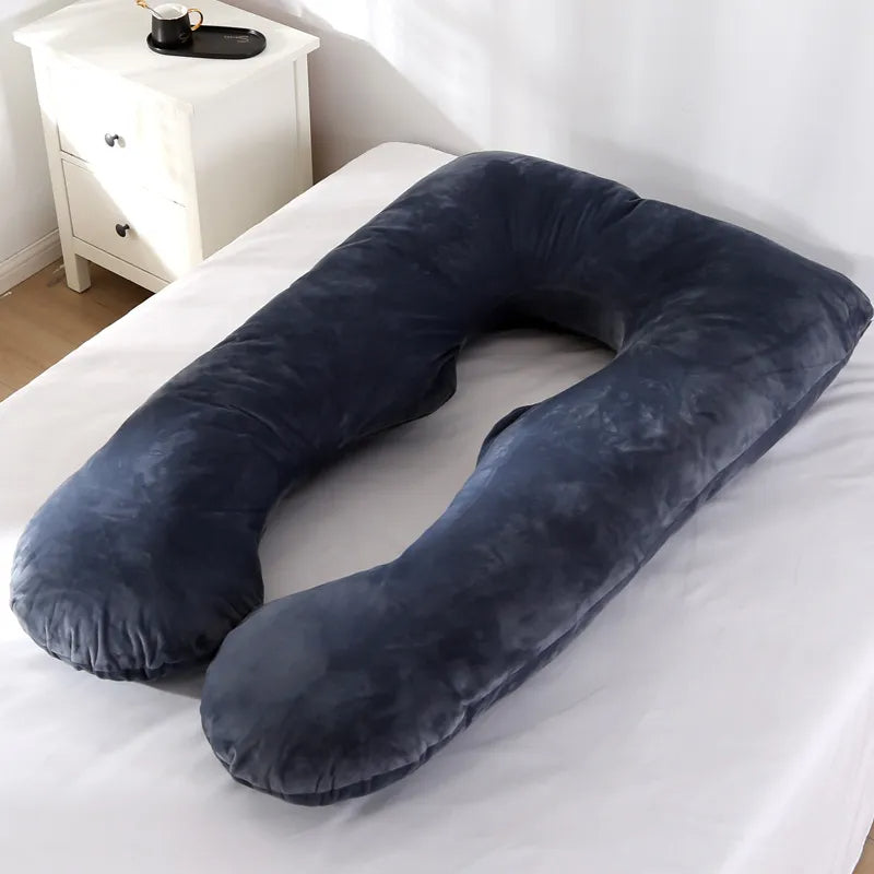 Giant 130x70cm Full Body Comfort Pillow - Side Sleeper Support Cushion - TradixPro