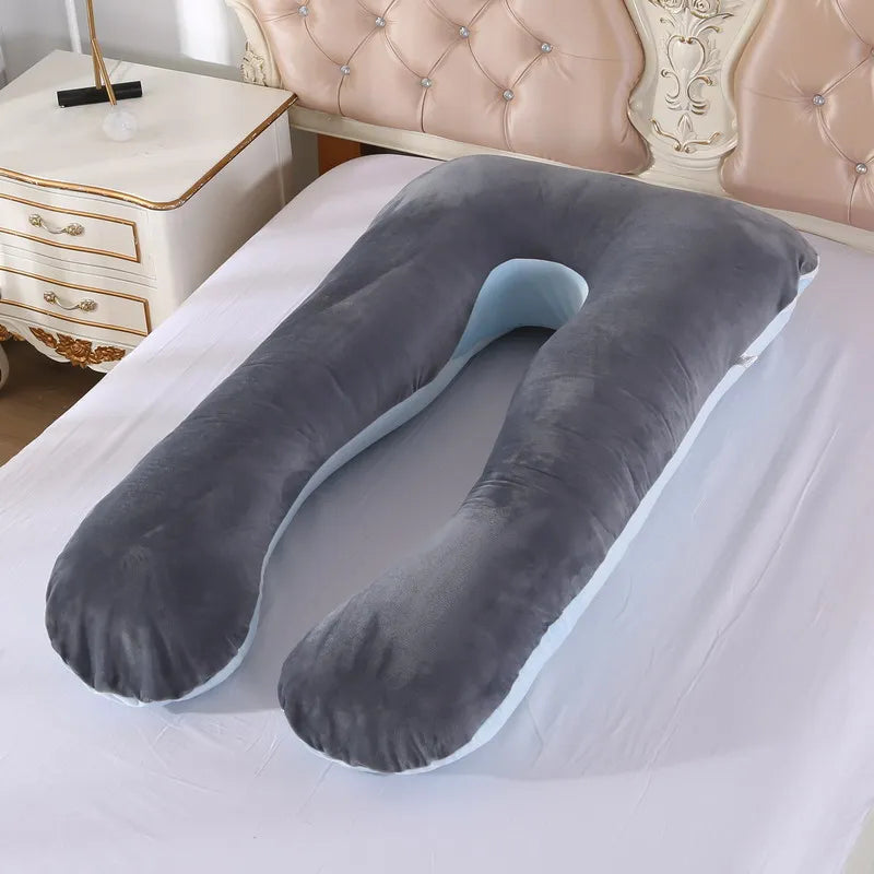 Giant 130x70cm Full Body Comfort Pillow - Side Sleeper Support Cushion - TradixPro